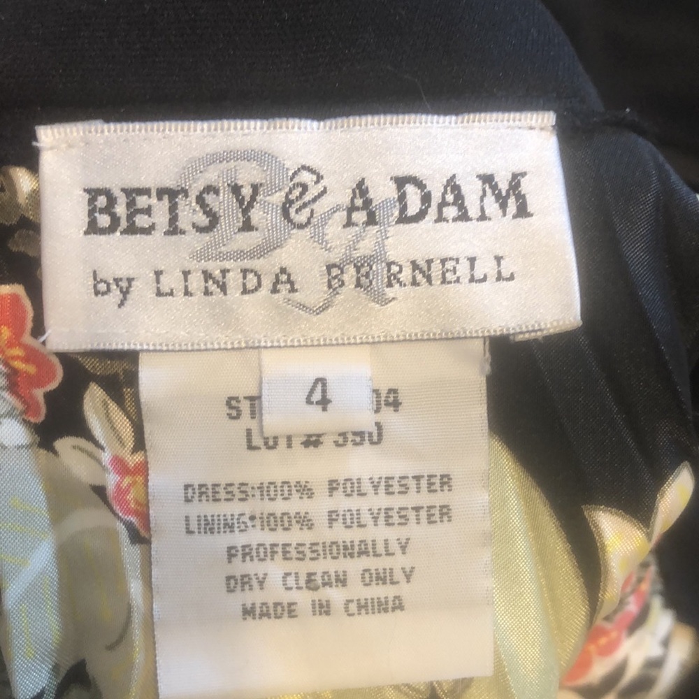 Betsy & Adam by Linda Bernell triangle halter top pleated maxi dress Asi… - Picture 10 of 15